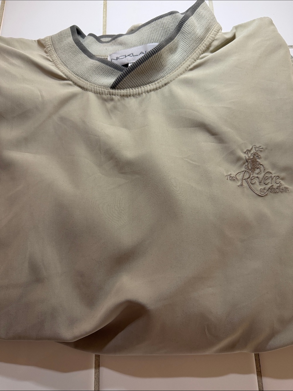 Nicklaus REVERE golf club VEGAS golf pullover Medium 🐈‍⬛